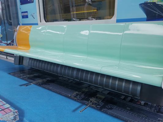 Banco anunciado revestimento Seat do gel FRP para a superfície do elevado desempenho do metro