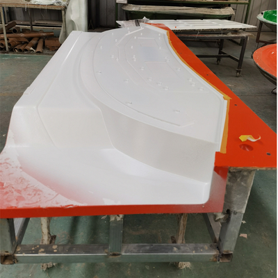 Molde de FRP de cor branca ou de outra cor opcional com design personalizável e superfície de pintura com camada de gel