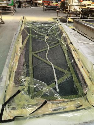 Molde composto controlado por máquina CNC com acabamento de superfície lisa/MOLDE GFRP