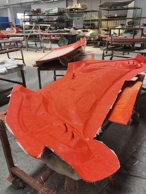 Molde usinado em placa de densidade CNC para molde FRP