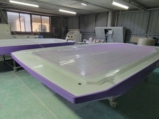 Cobertura superior de FRP resistente aos raios UV para barcos, automóveis e autocarros