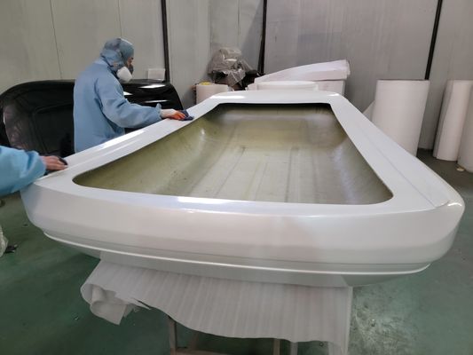 Capa de teto de FRP resistente a UV O elemento essencial para a caixa de distribuição de cabo de telecomunicações