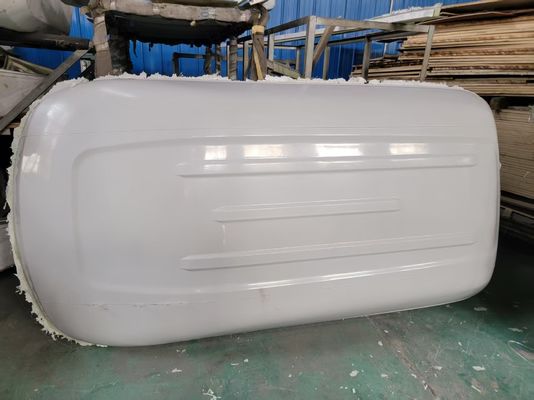 Capa de teto de FRP resistente a UV O elemento essencial para a caixa de distribuição de cabo de telecomunicações