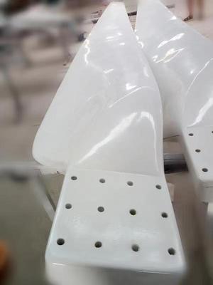 As lâminas da turbina eólica FRP com diâmetro do rotor de 40 metros com certificação CE e ISO9001