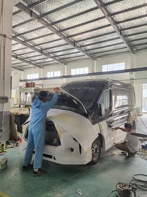 Carcaça de fibra de vidro com tecnologia Hand Lay Up RTM SMC, alta durabilidade e superfície com revestimento Ge Coat ou pintura