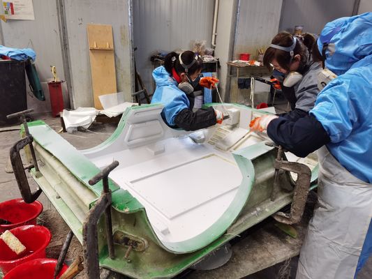 Casca composta de fibra de vidro/cássaro de fibra de vidro/cabine de fibra de vidro de alto impacto