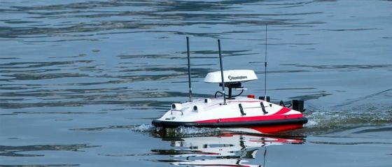 Navio de superfície não tripulado/barco sem condutor, revestimento externo de fibra de vidro/cabina impermeável de fibra de vidro
