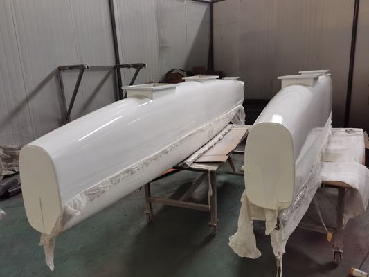 Cabine de barco de fibra de vidro Peças de barco de fibra de vidro branca com flexibilidade para moldar em diferentes formas e segurança