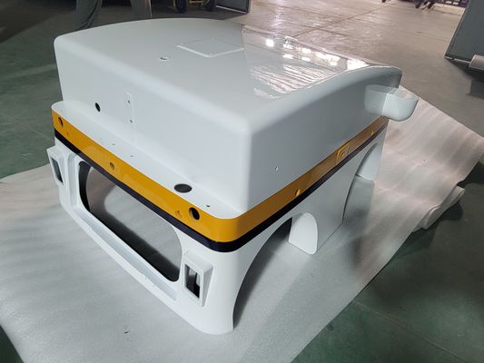Cobertura de telhado de automóvel de fibra de vidro branca para veículos agrícolas com baixa manutenção necessária