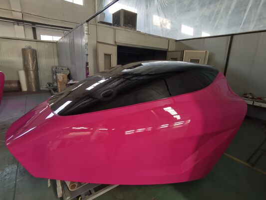 Capô do motor do carregador de fibra de vidro Cabina especial do veículo de fibra de vidro