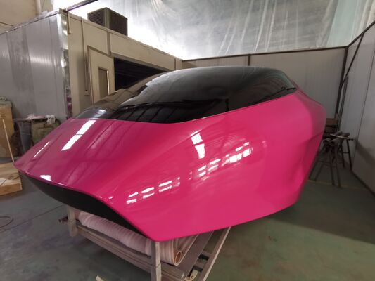 Capô do motor do carregador de fibra de vidro Cabina especial do veículo de fibra de vidro