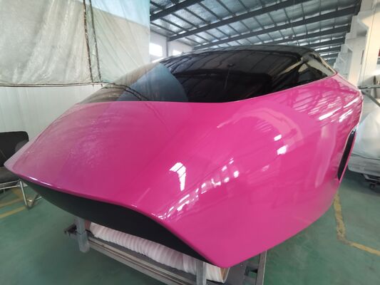 Capô do motor do carregador de fibra de vidro Cabina especial do veículo de fibra de vidro