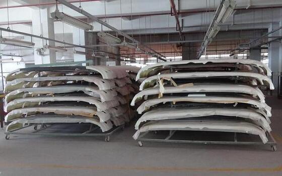 Alta durabilidade SMC Fibra de vidro de ônibus tampão caixa de bateria FRP Exterior de ônibus