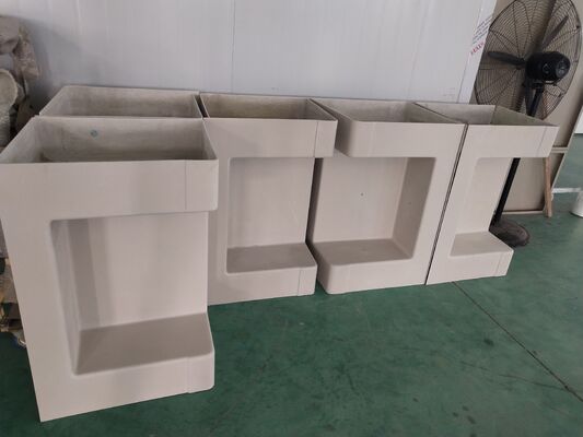 Carro FRP Front Fascia. Shell de fibra de vidro para carroceria. Painel de fibra de vidro para ônibus da cidade.