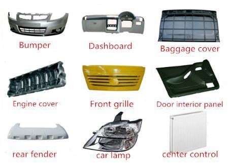 Pacote de baterias SMC Casas superiores para veículos elétricos Alto resistência SMC Automotive Bumper