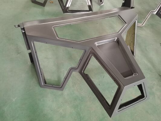 Caixa de caminhão de FRP compatível com o IS16949 com superfície de pintura com revestimento de gel, proporcionando uma construção robusta e uma excelente proteção da carga